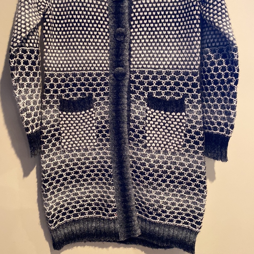 ETHYL clothing NWT Cardigan gray button down size Large - Picture 3 of 9
